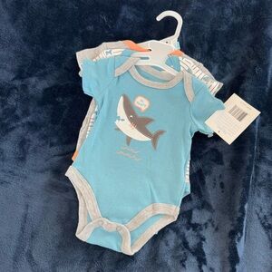 NWT 3-Pack 0-3 Month Bodysuits